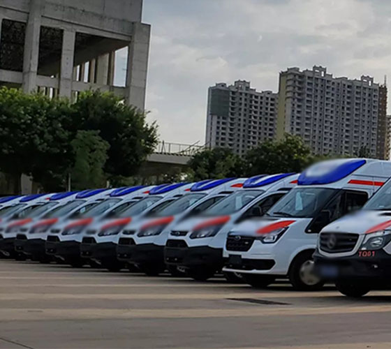 黄石服务车队展示